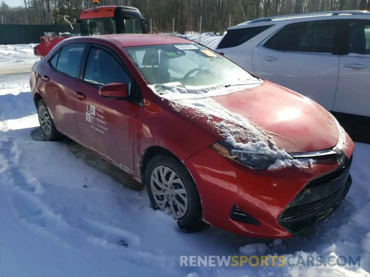 1 Photograph of a damaged car 5YFBURHE2KP927432 TOYOTA COROLLA 2019