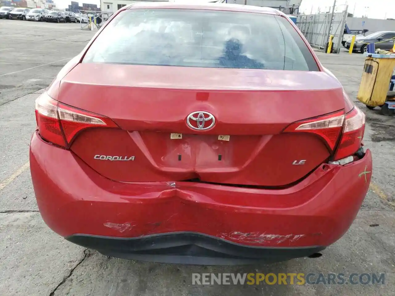 9 Photograph of a damaged car 5YFBURHE2KP928273 TOYOTA COROLLA 2019