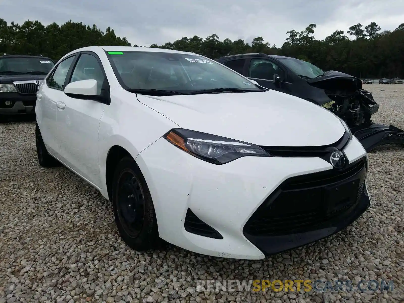 1 Photograph of a damaged car 5YFBURHE2KP928550 TOYOTA COROLLA 2019