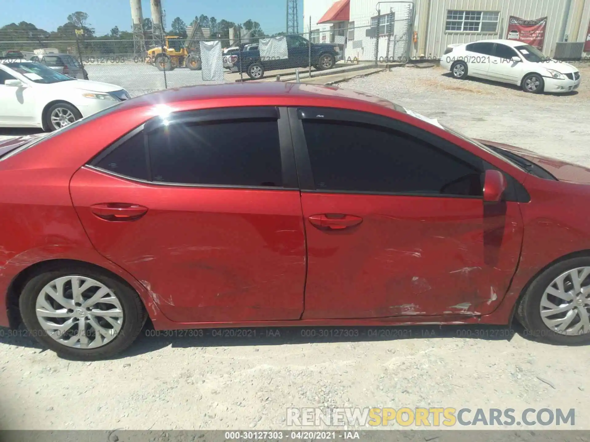 6 Photograph of a damaged car 5YFBURHE2KP928807 TOYOTA COROLLA 2019