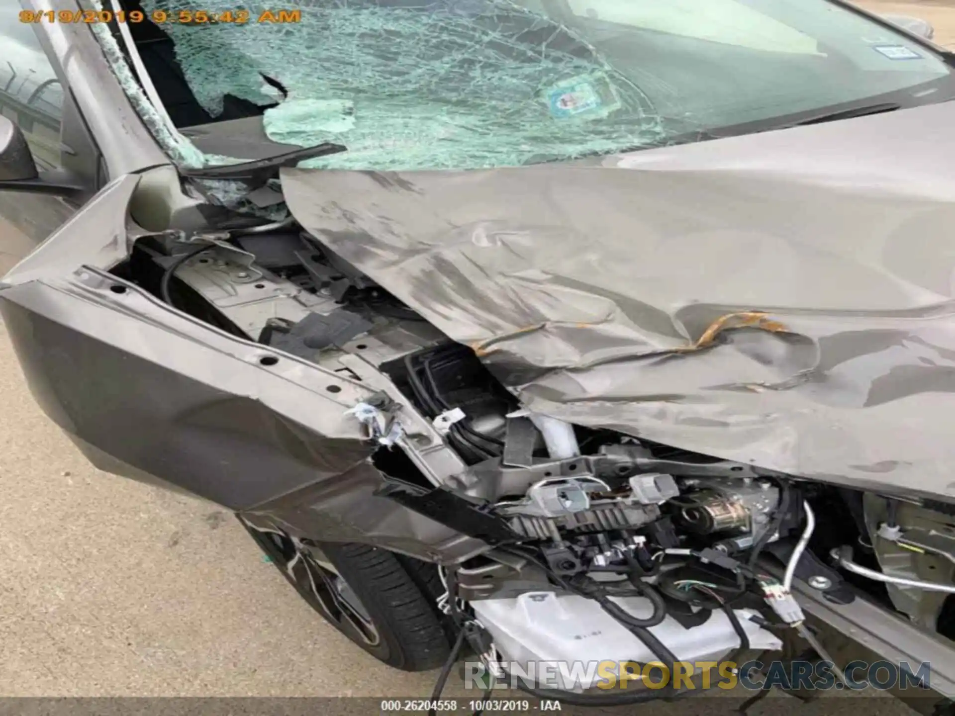 9 Photograph of a damaged car 5YFBURHE2KP929052 TOYOTA COROLLA 2019