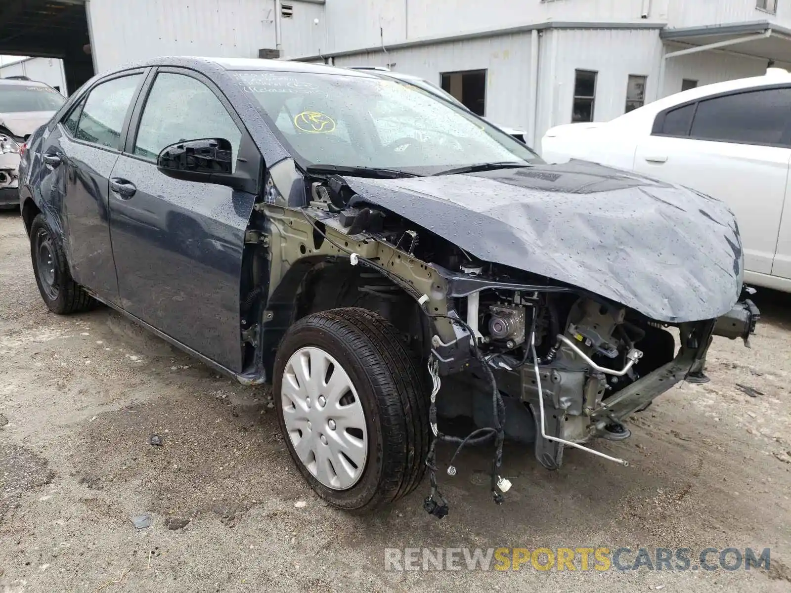 1 Photograph of a damaged car 5YFBURHE2KP929570 TOYOTA COROLLA 2019