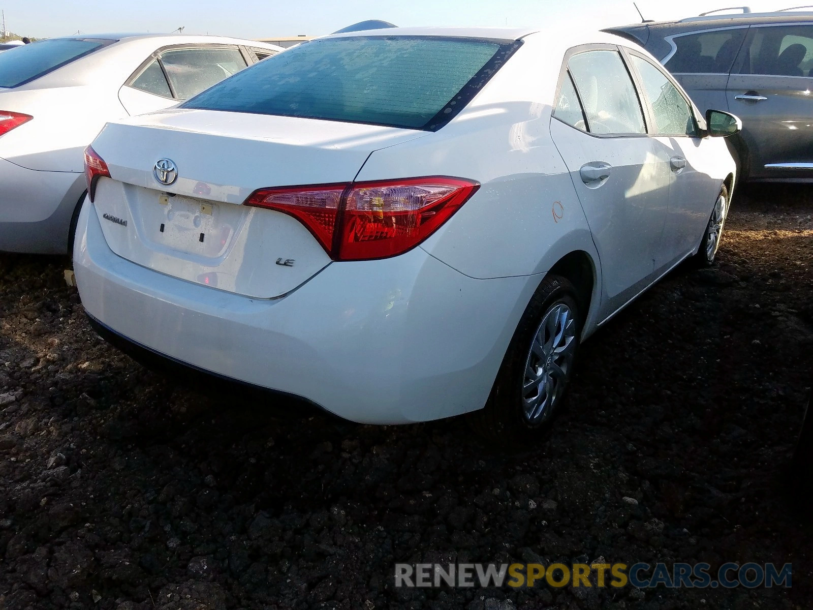 4 Photograph of a damaged car 5YFBURHE2KP929679 TOYOTA COROLLA 2019