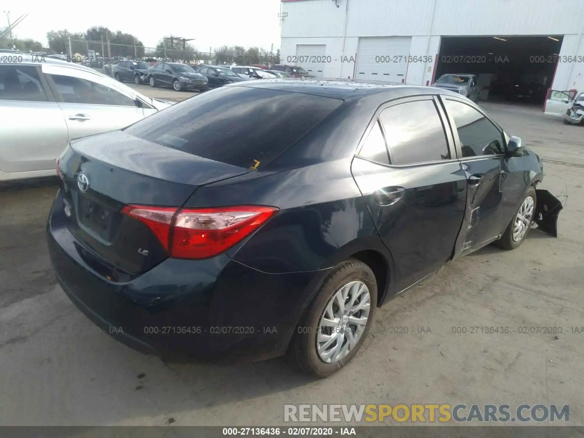 4 Photograph of a damaged car 5YFBURHE2KP930010 TOYOTA COROLLA 2019