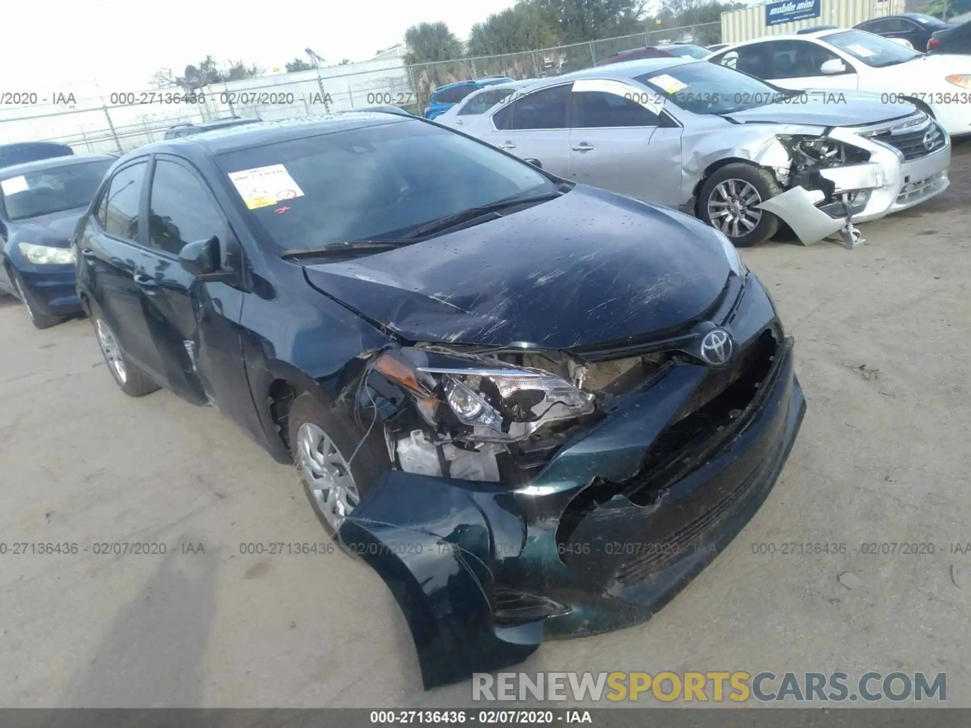 6 Photograph of a damaged car 5YFBURHE2KP930010 TOYOTA COROLLA 2019