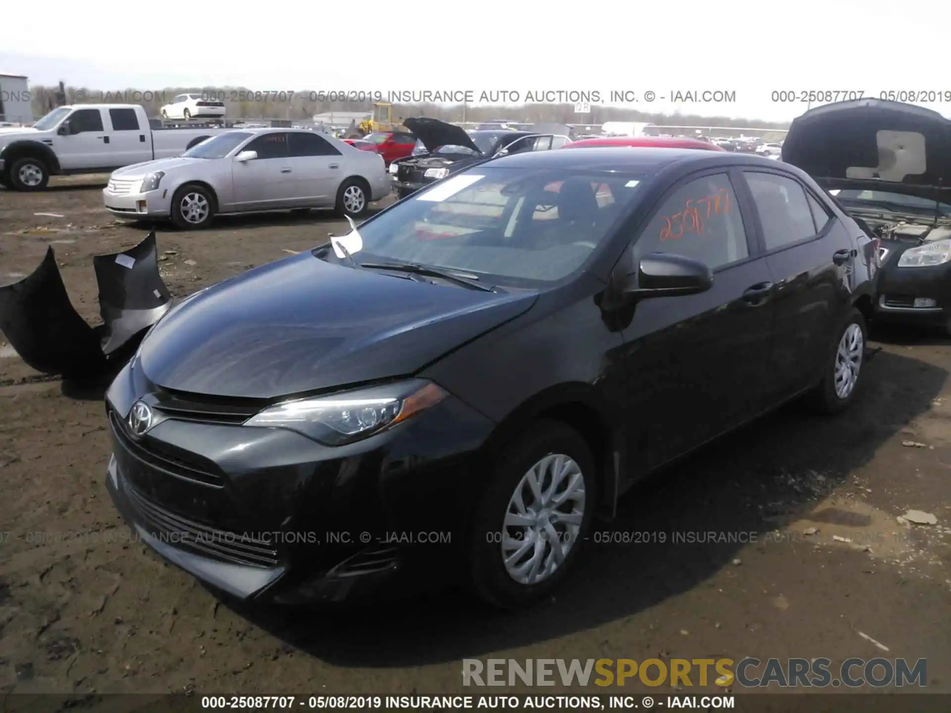 2 Photograph of a damaged car 5YFBURHE2KP930167 TOYOTA COROLLA 2019