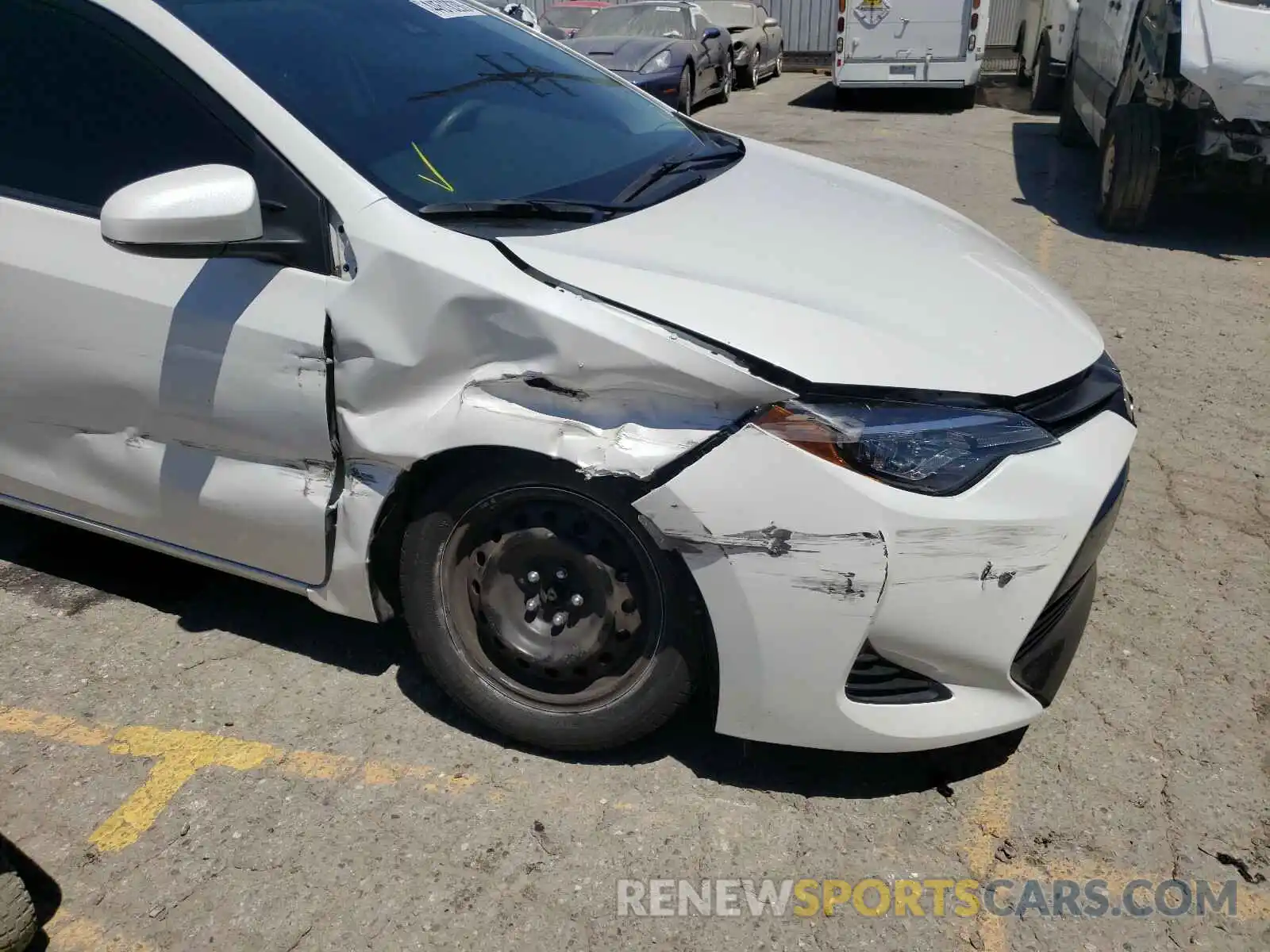 9 Photograph of a damaged car 5YFBURHE2KP930511 TOYOTA COROLLA 2019