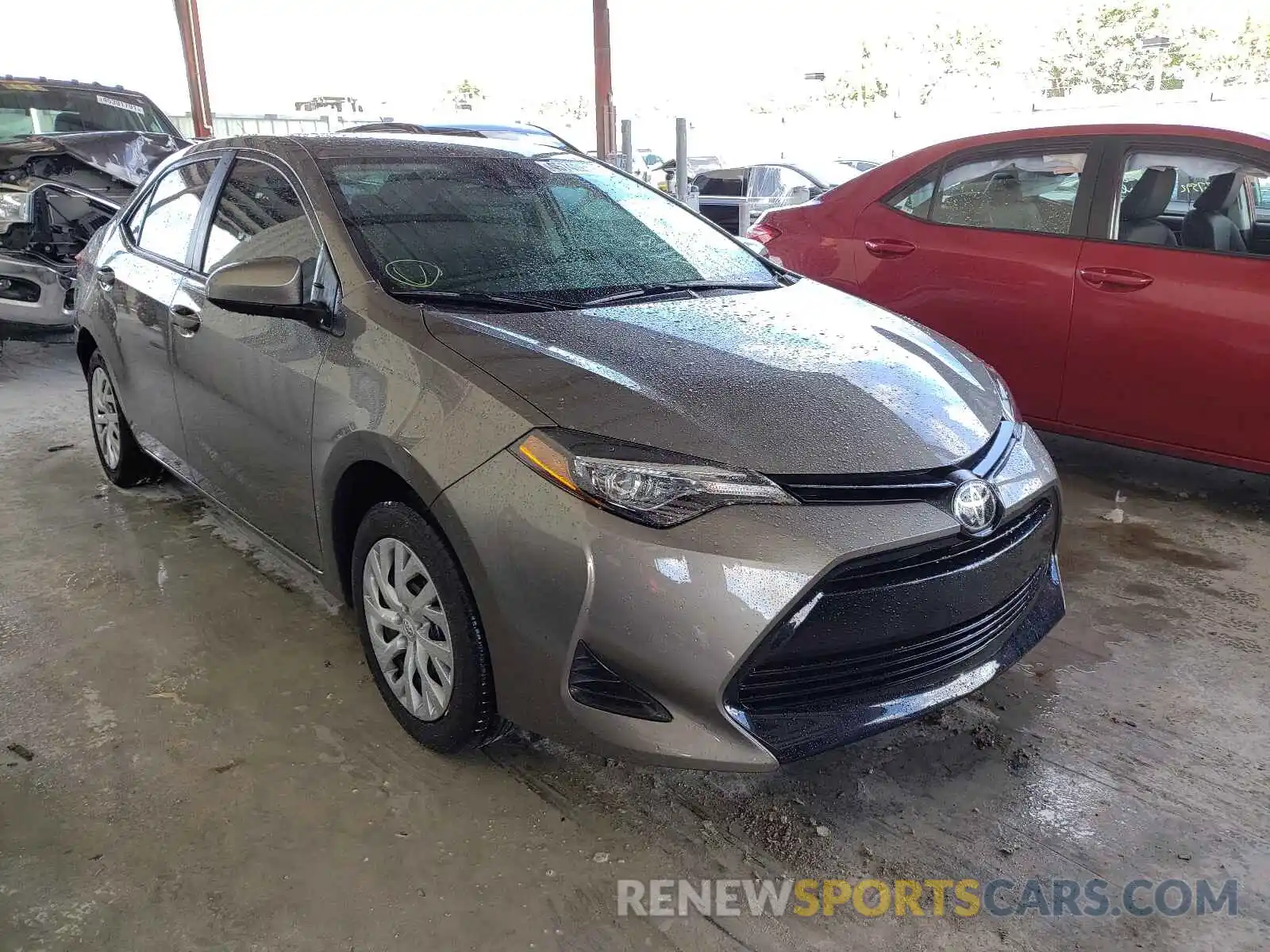 1 Photograph of a damaged car 5YFBURHE2KP930539 TOYOTA COROLLA 2019