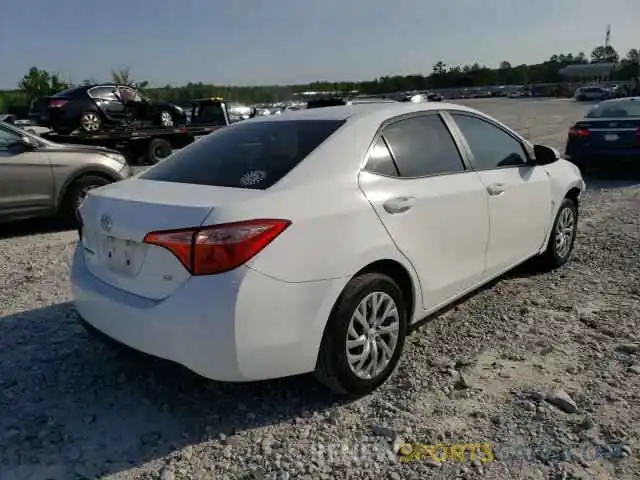 4 Photograph of a damaged car 5YFBURHE2KP930749 TOYOTA COROLLA 2019