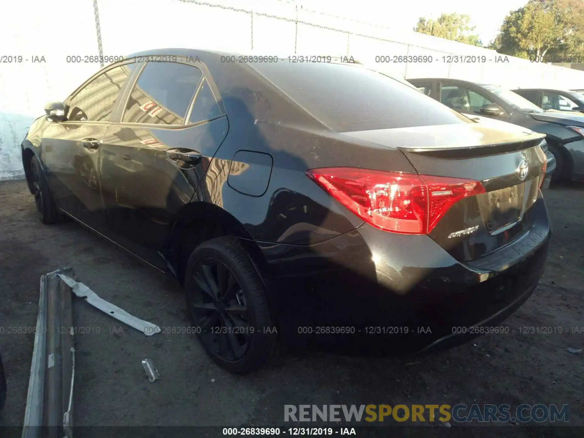 3 Photograph of a damaged car 5YFBURHE2KP930752 TOYOTA COROLLA 2019