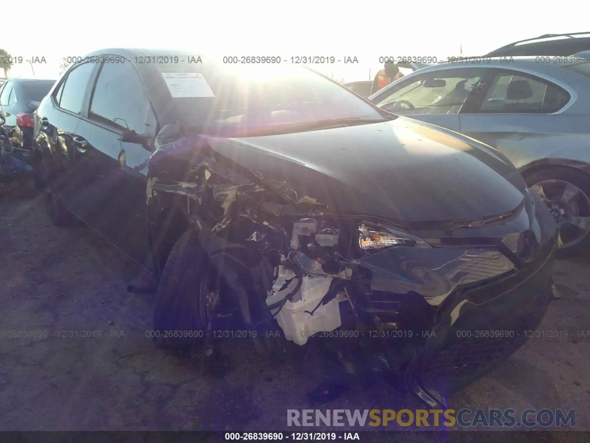 6 Photograph of a damaged car 5YFBURHE2KP930752 TOYOTA COROLLA 2019