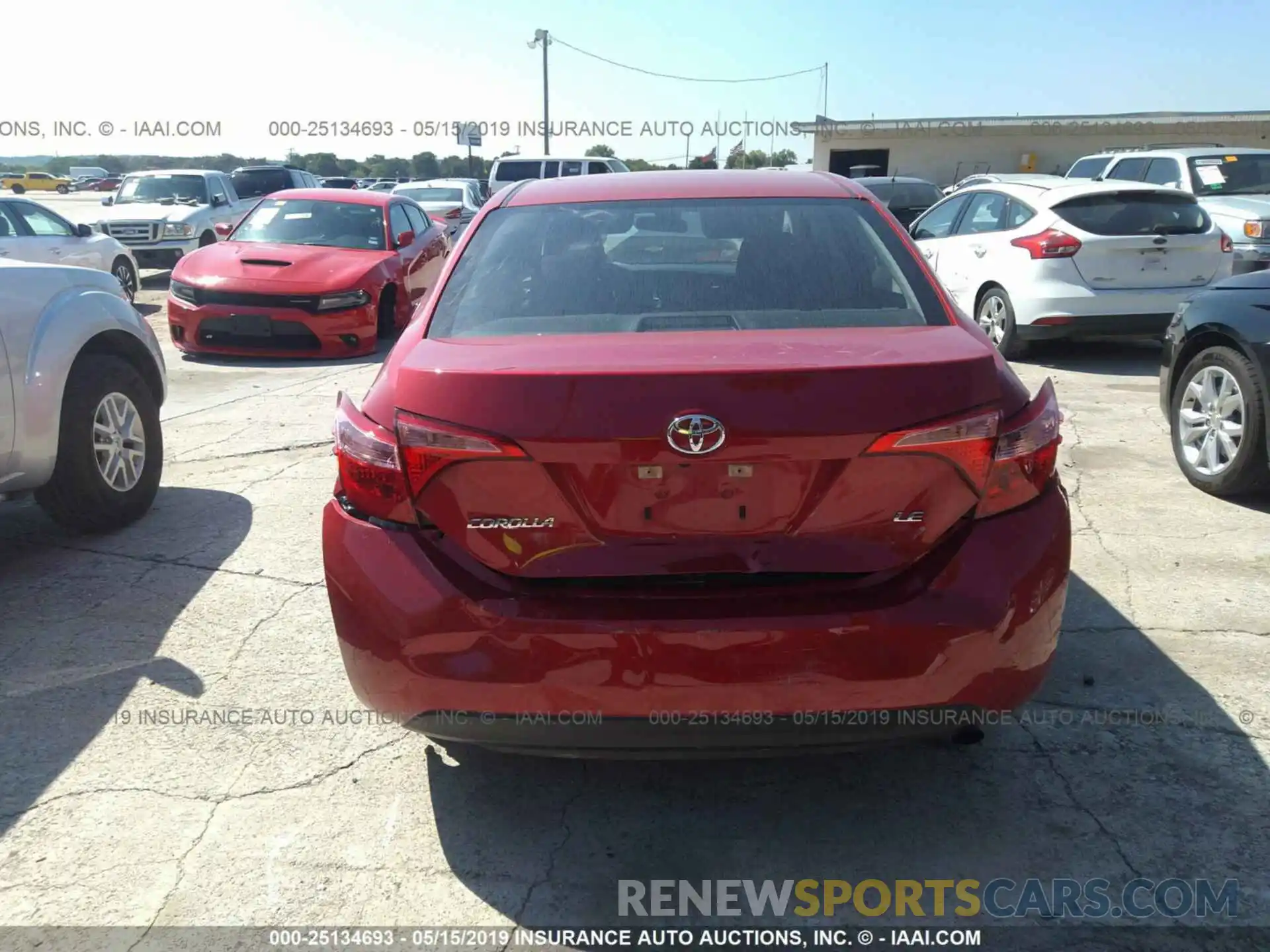 6 Photograph of a damaged car 5YFBURHE2KP931125 TOYOTA COROLLA 2019