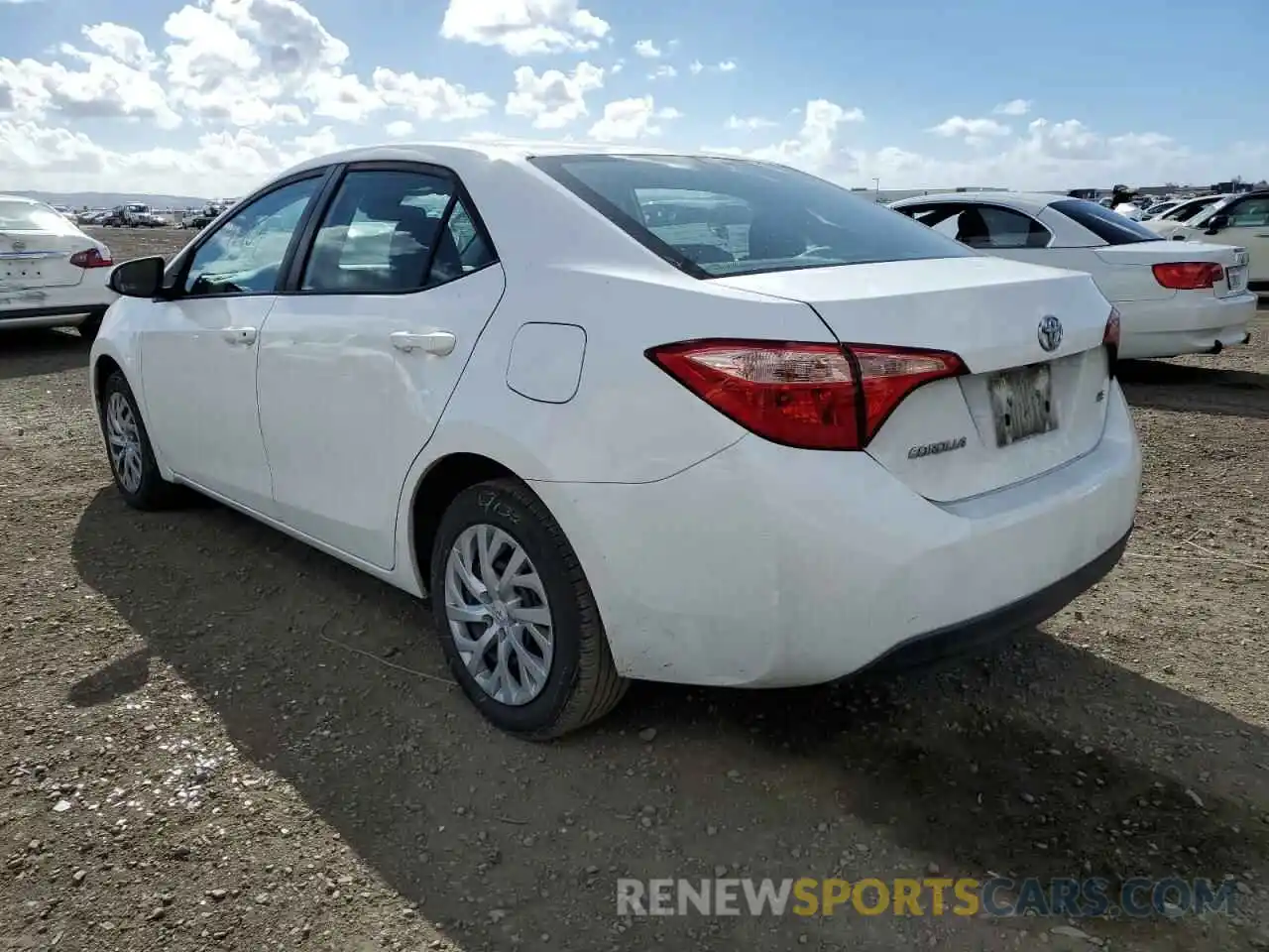 2 Photograph of a damaged car 5YFBURHE2KP932470 TOYOTA COROLLA 2019