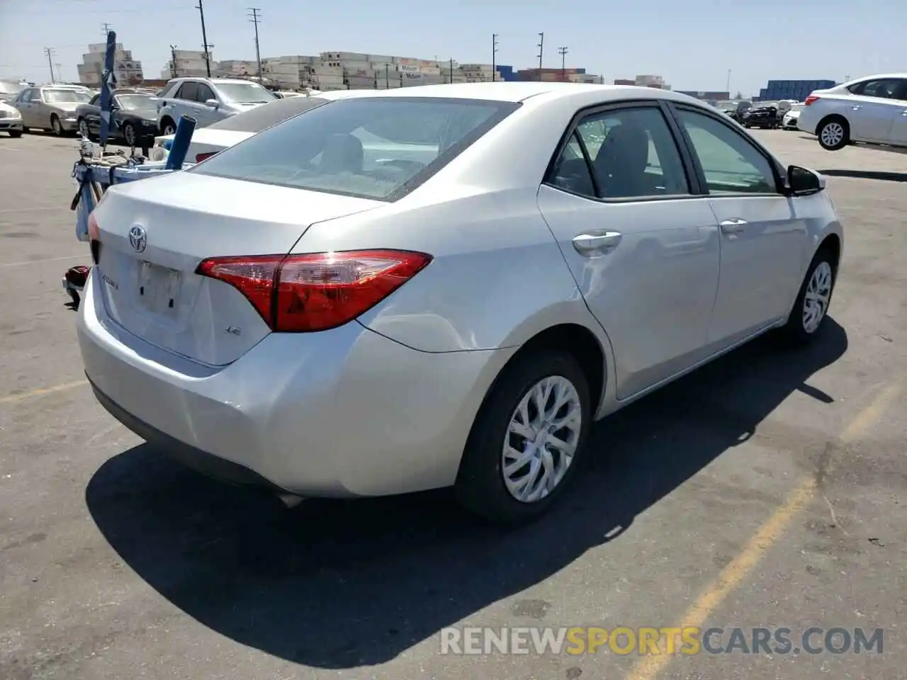 4 Photograph of a damaged car 5YFBURHE2KP932503 TOYOTA COROLLA 2019