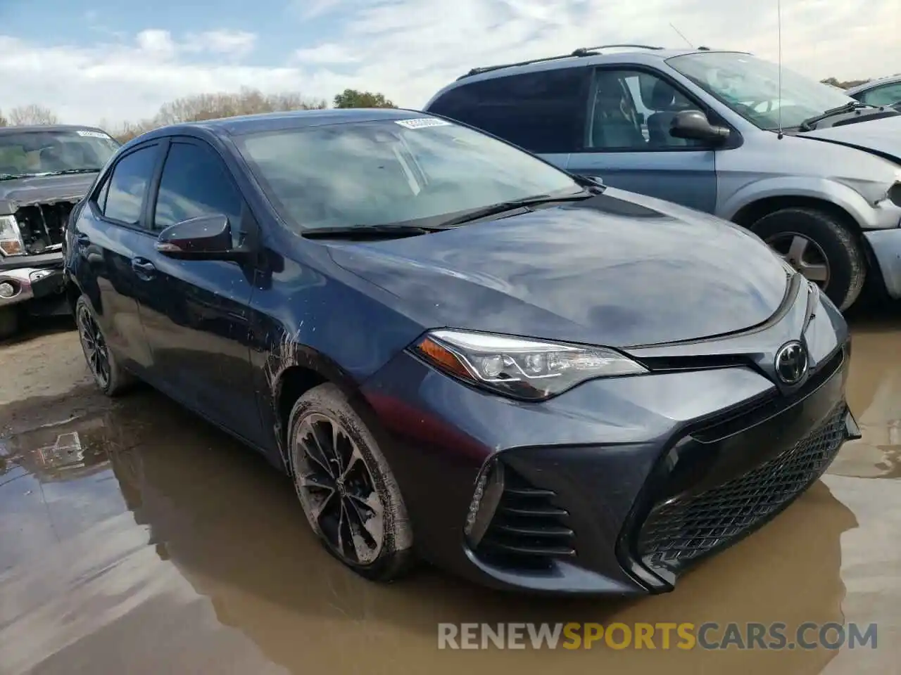 1 Photograph of a damaged car 5YFBURHE2KP932775 TOYOTA COROLLA 2019