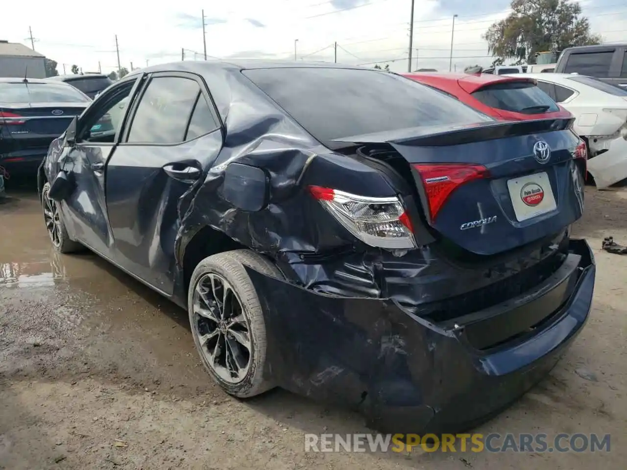 3 Photograph of a damaged car 5YFBURHE2KP932775 TOYOTA COROLLA 2019