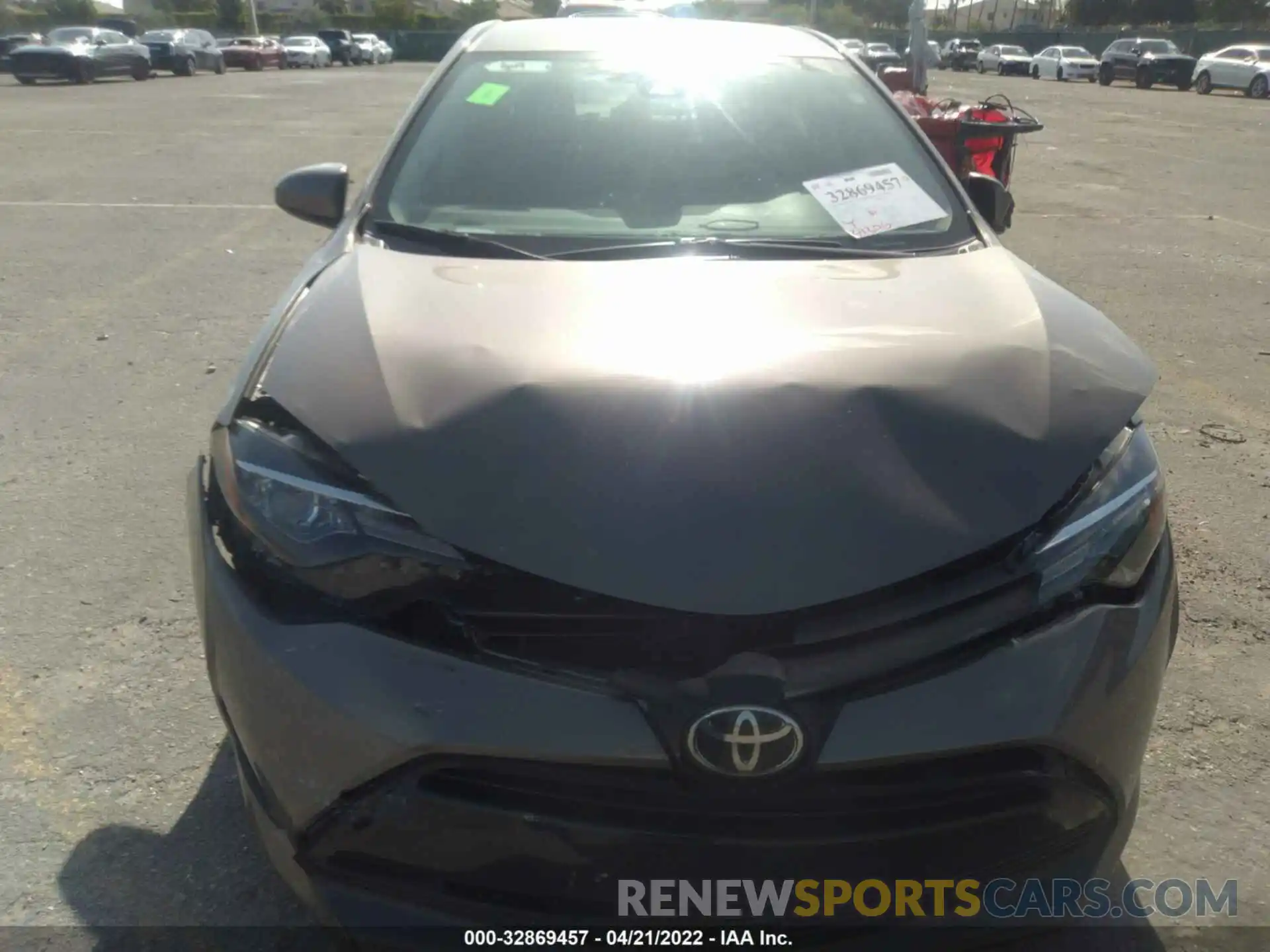 6 Photograph of a damaged car 5YFBURHE2KP932839 TOYOTA COROLLA 2019