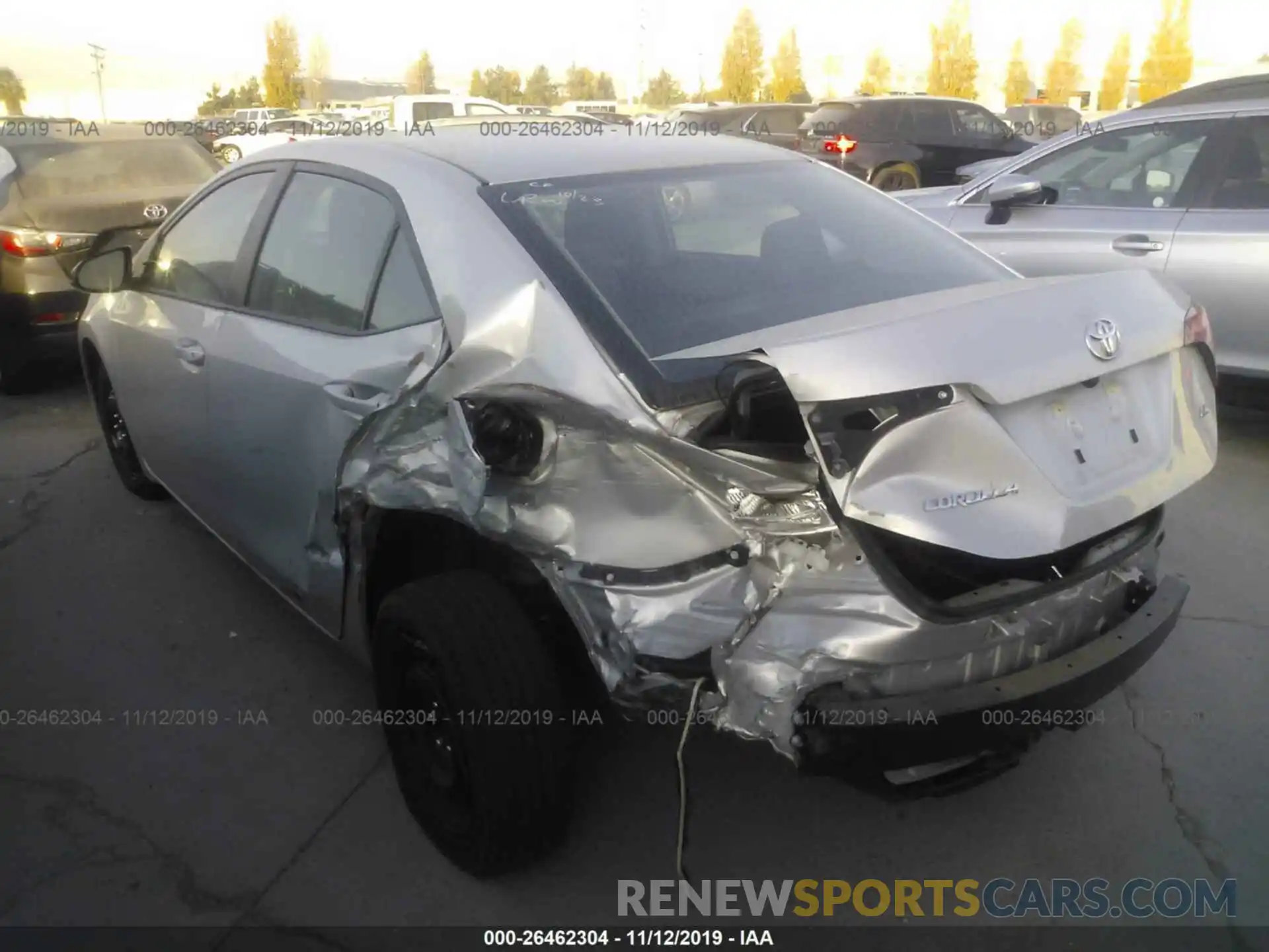 3 Photograph of a damaged car 5YFBURHE2KP933277 TOYOTA COROLLA 2019