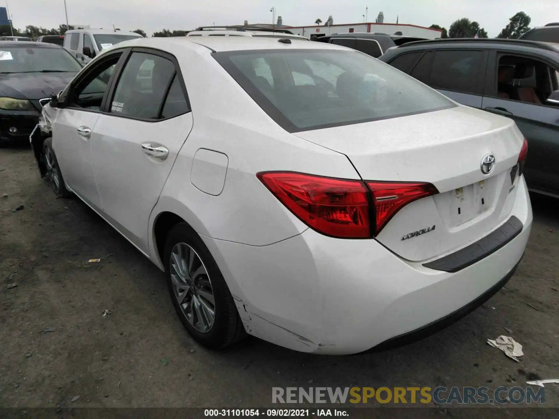 3 Photograph of a damaged car 5YFBURHE2KP933389 TOYOTA COROLLA 2019