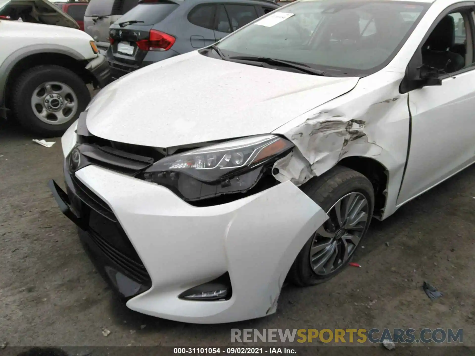 6 Photograph of a damaged car 5YFBURHE2KP933389 TOYOTA COROLLA 2019