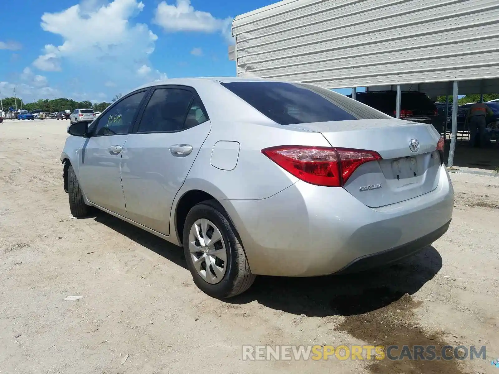 3 Photograph of a damaged car 5YFBURHE2KP933439 TOYOTA COROLLA 2019