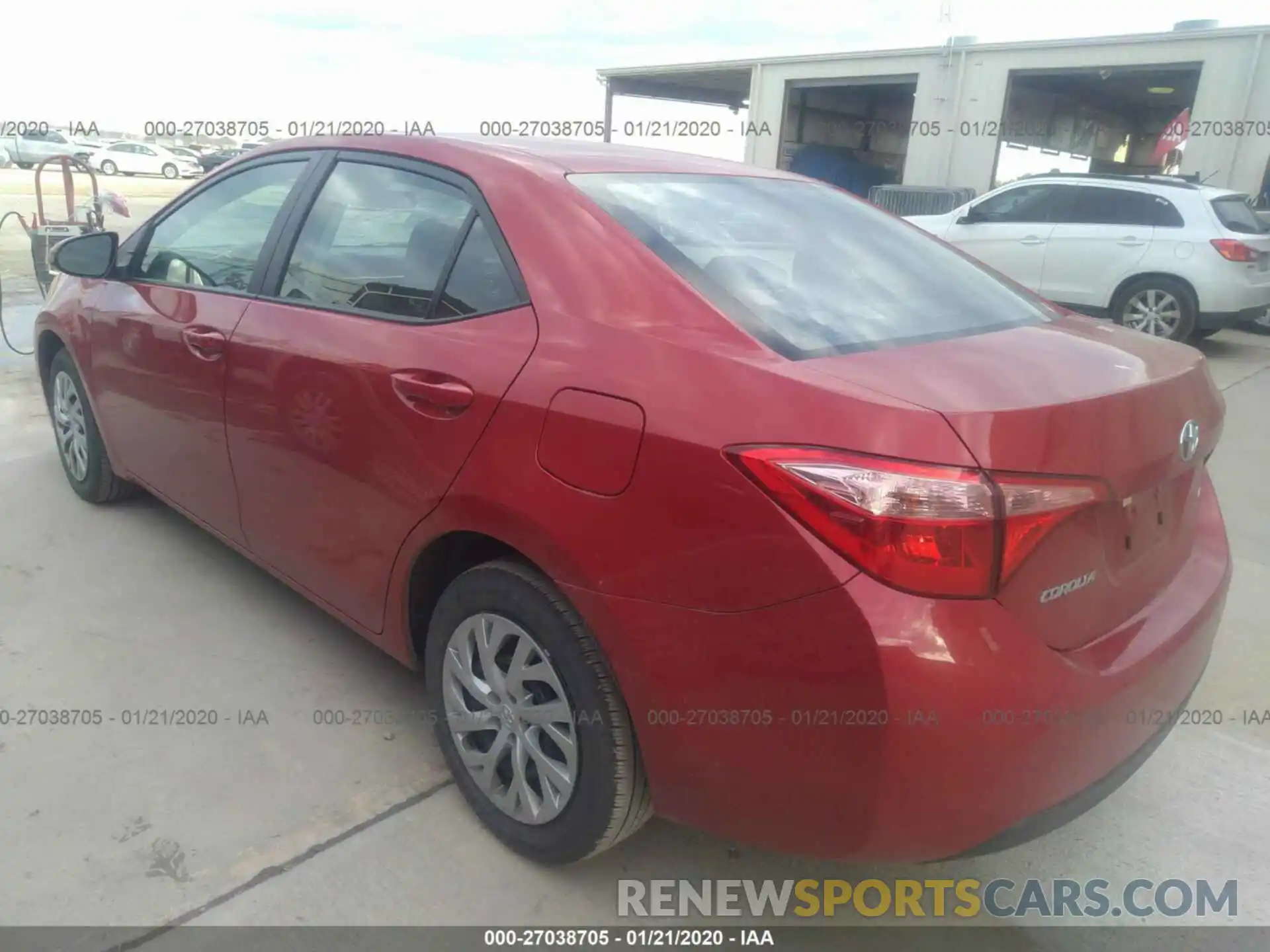 3 Photograph of a damaged car 5YFBURHE2KP933540 TOYOTA COROLLA 2019