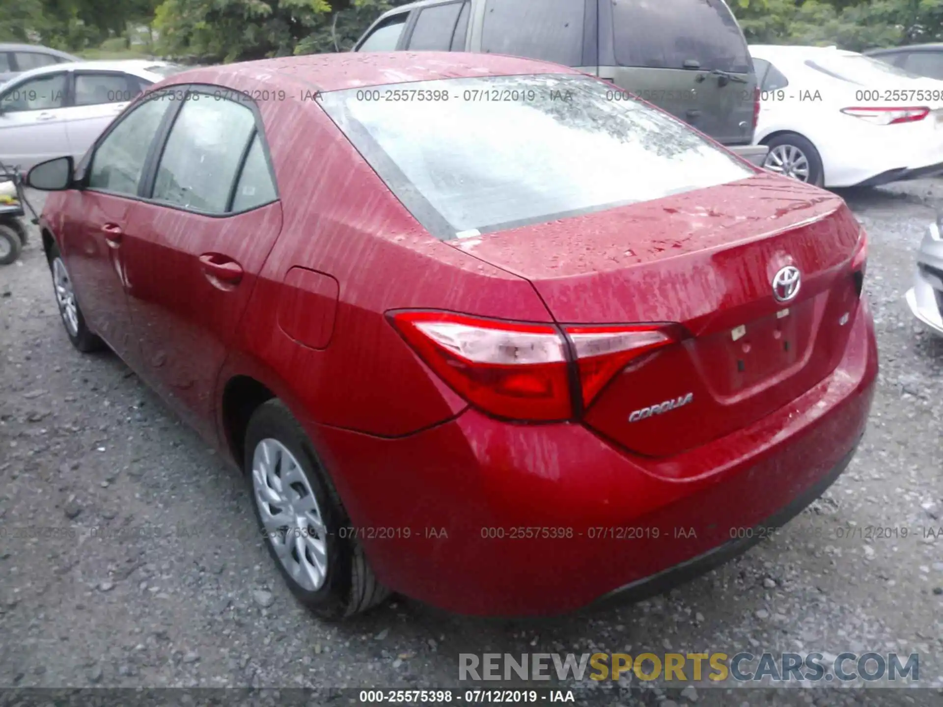 3 Photograph of a damaged car 5YFBURHE2KP933781 TOYOTA COROLLA 2019