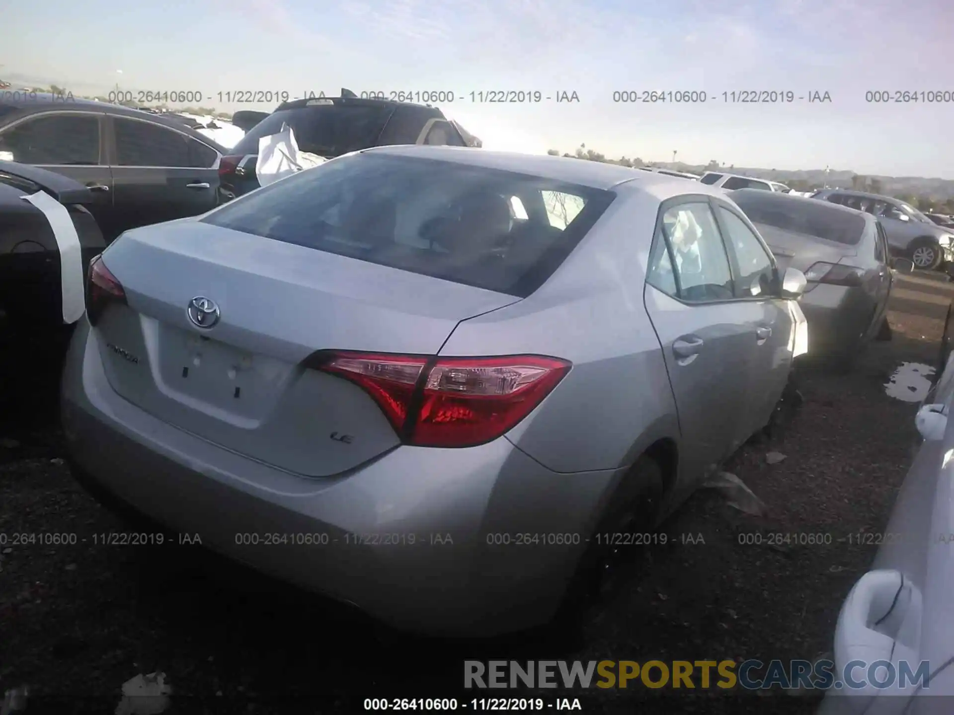 4 Photograph of a damaged car 5YFBURHE2KP933876 TOYOTA COROLLA 2019