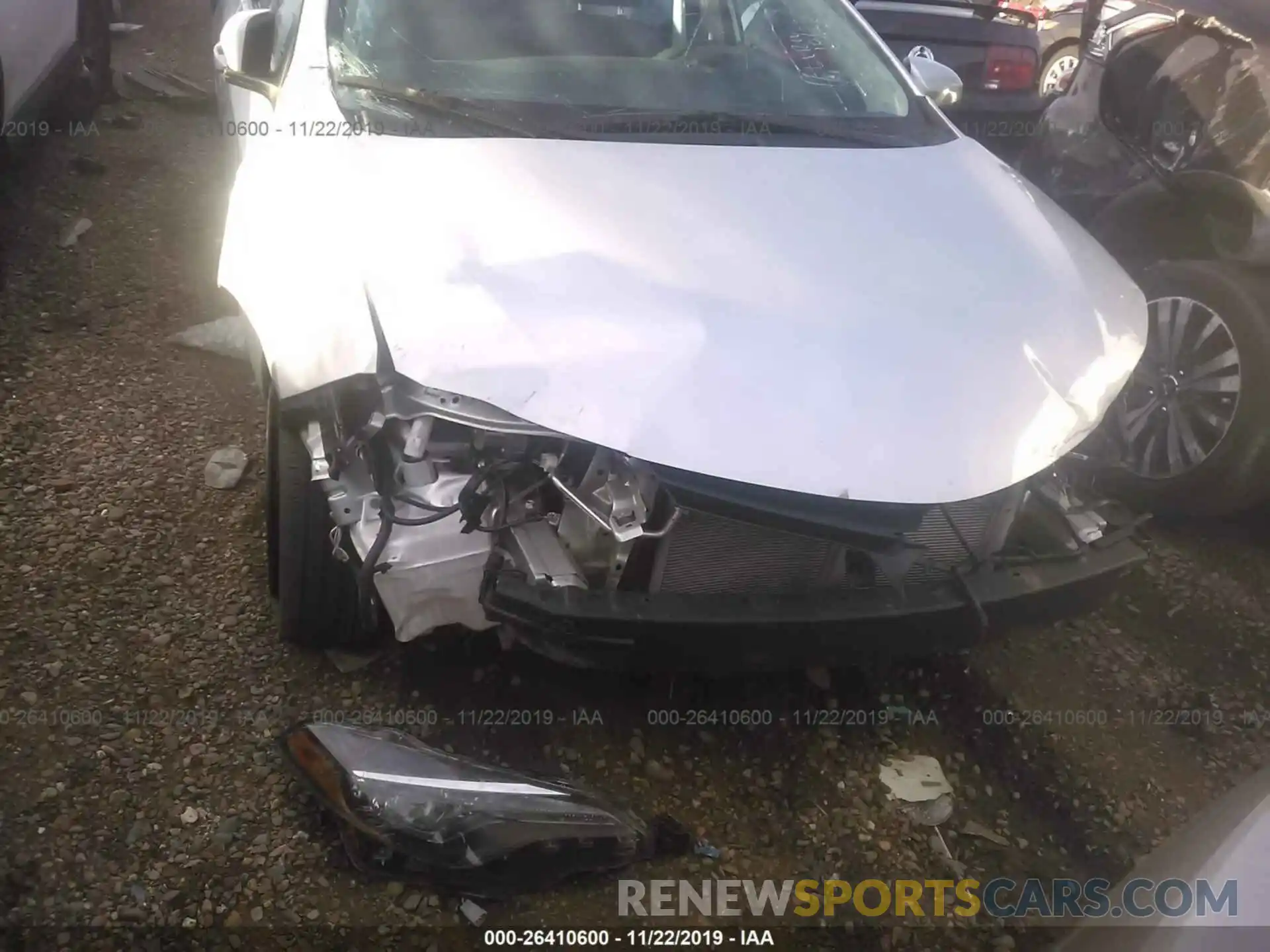 6 Photograph of a damaged car 5YFBURHE2KP933876 TOYOTA COROLLA 2019