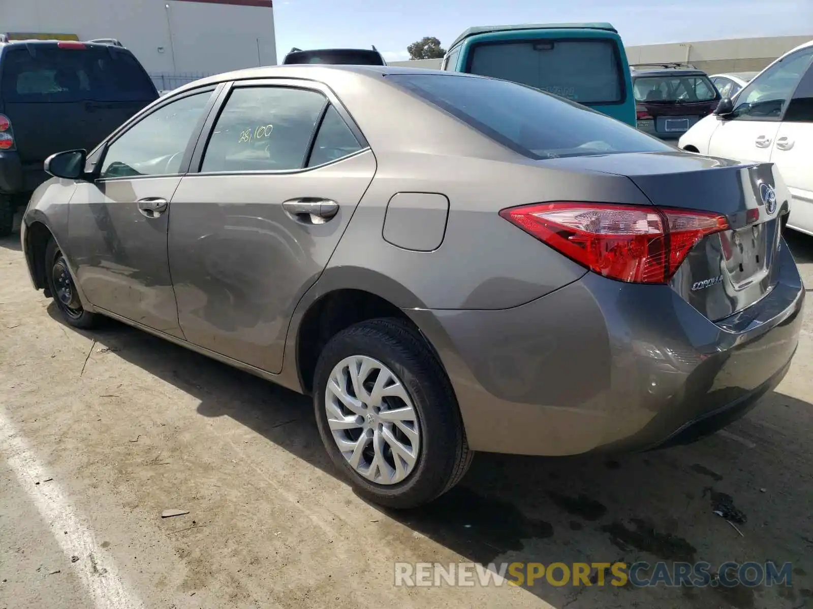 3 Photograph of a damaged car 5YFBURHE2KP934204 TOYOTA COROLLA 2019