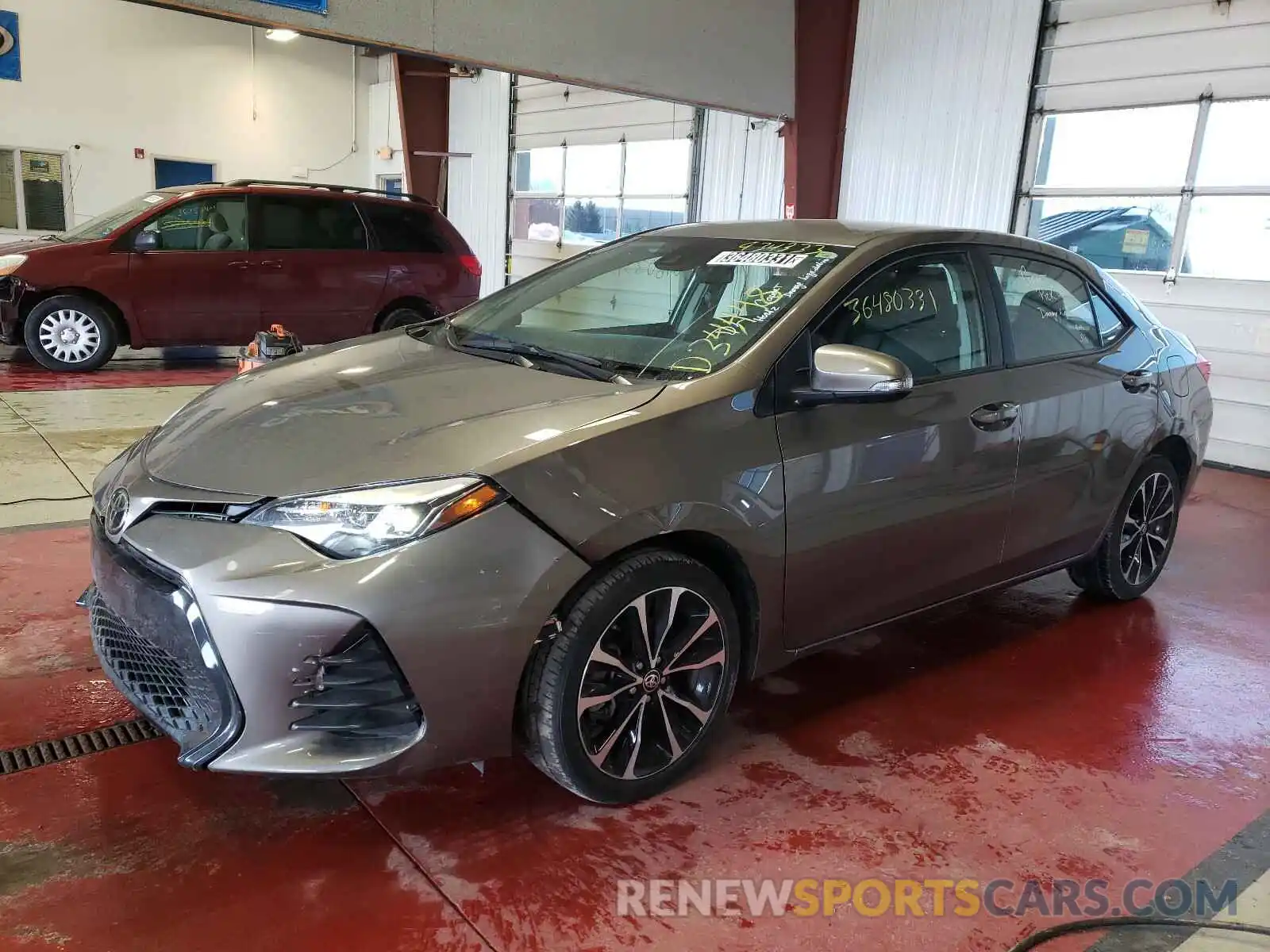 2 Photograph of a damaged car 5YFBURHE2KP934333 TOYOTA COROLLA 2019