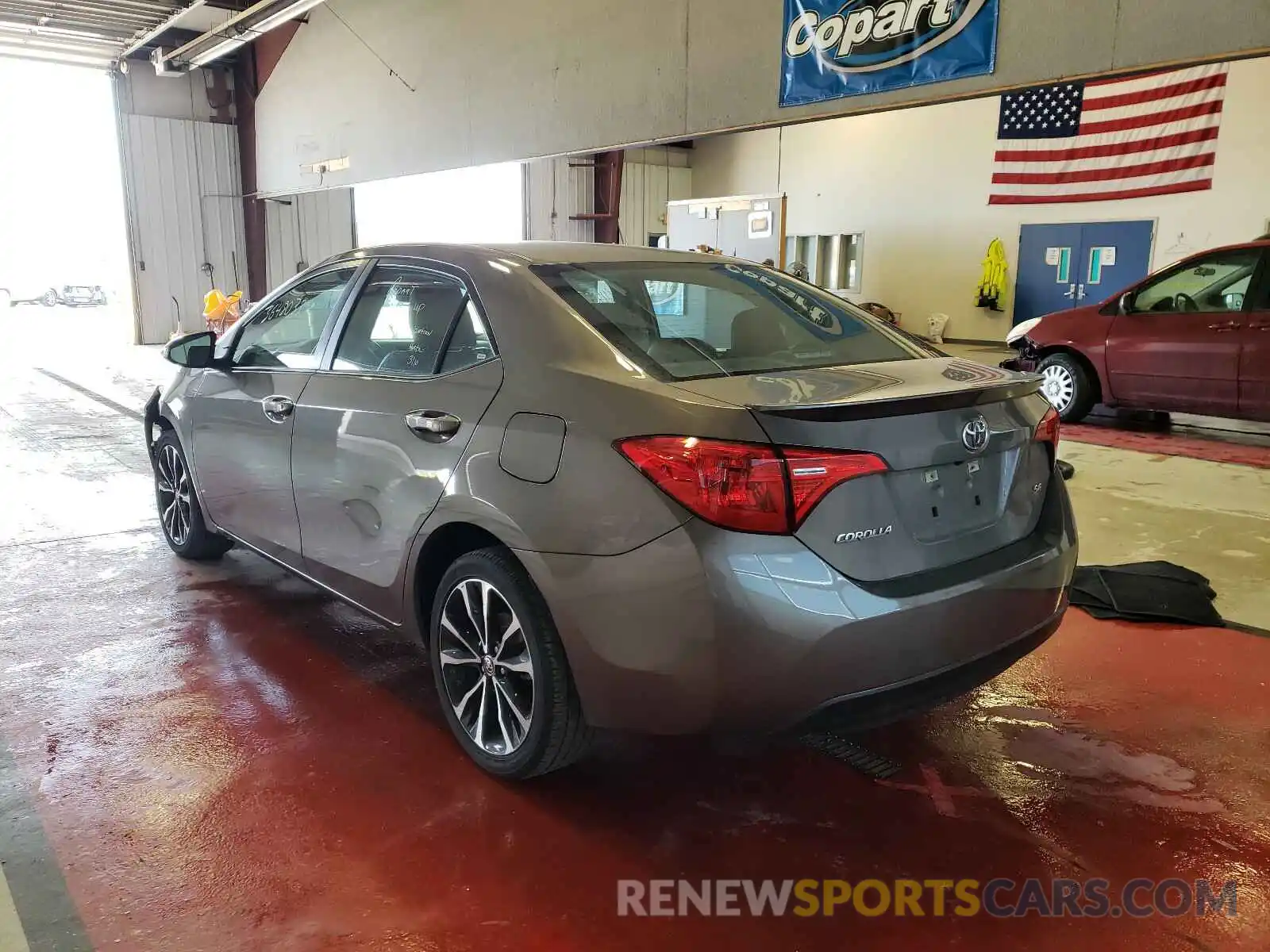 3 Photograph of a damaged car 5YFBURHE2KP934333 TOYOTA COROLLA 2019