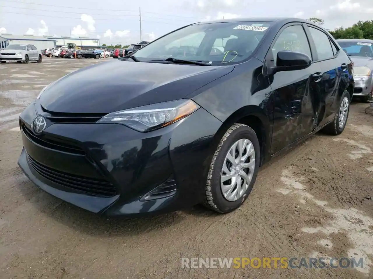 2 Photograph of a damaged car 5YFBURHE2KP934364 TOYOTA COROLLA 2019