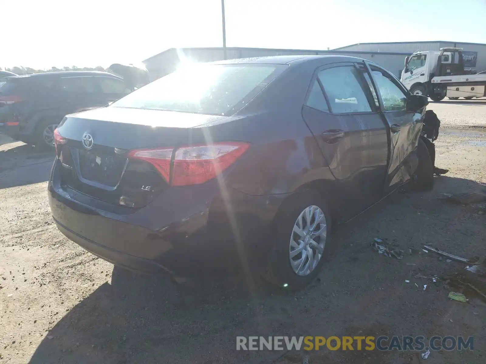 4 Photograph of a damaged car 5YFBURHE2KP934414 TOYOTA COROLLA 2019