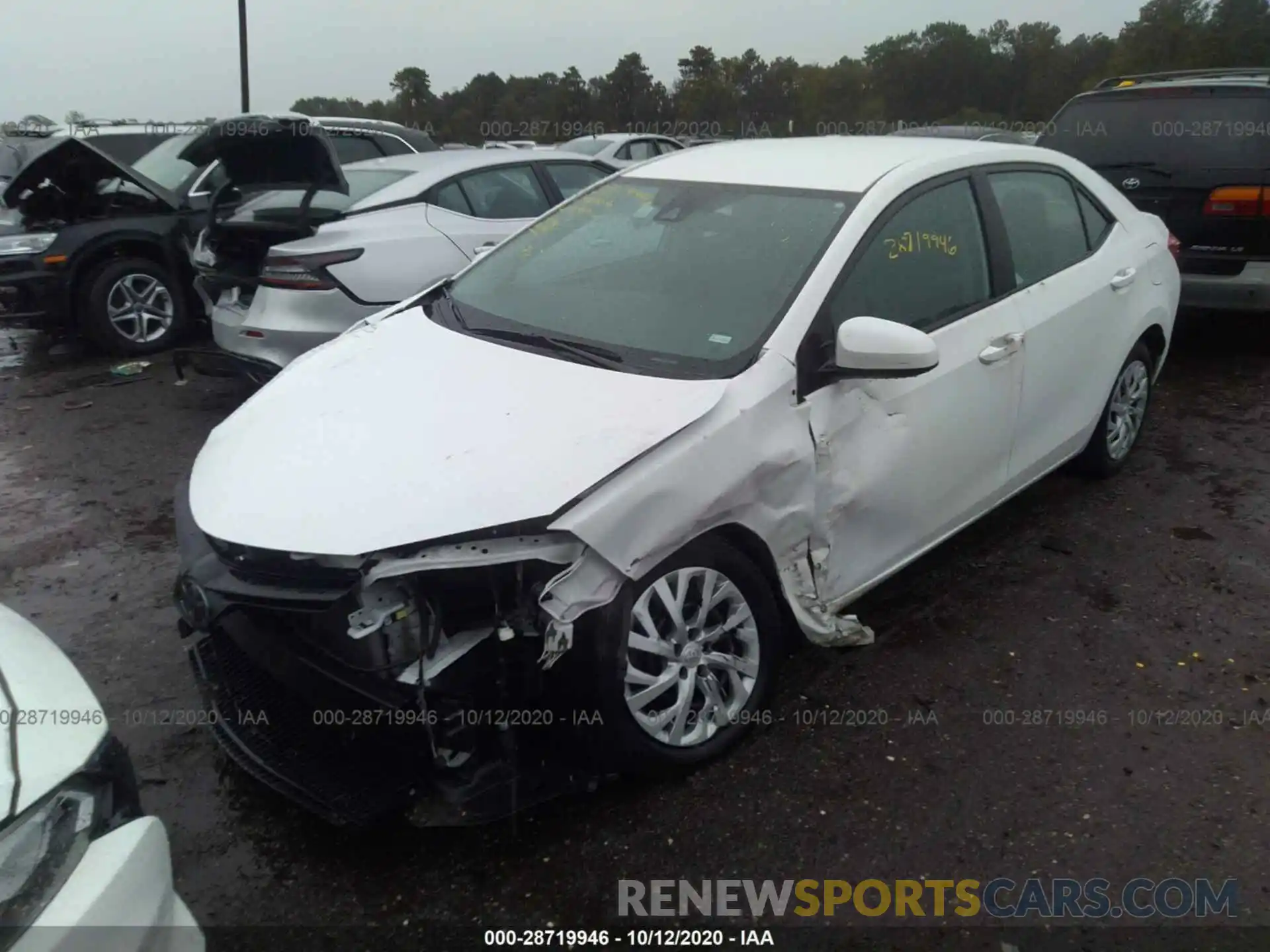 6 Photograph of a damaged car 5YFBURHE2KP934476 TOYOTA COROLLA 2019