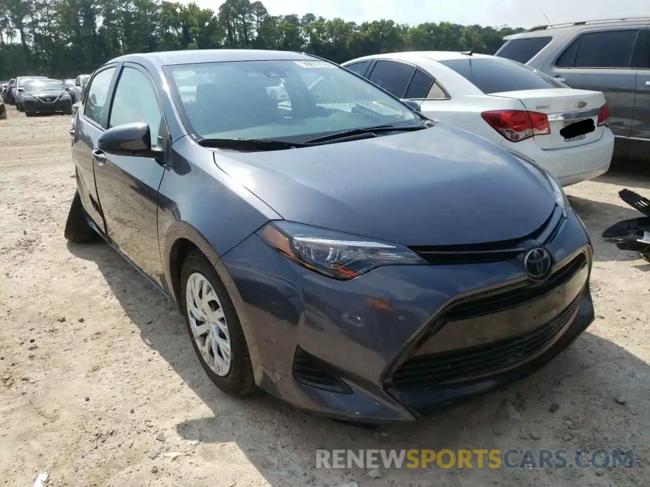 1 Photograph of a damaged car 5YFBURHE2KP934509 TOYOTA COROLLA 2019