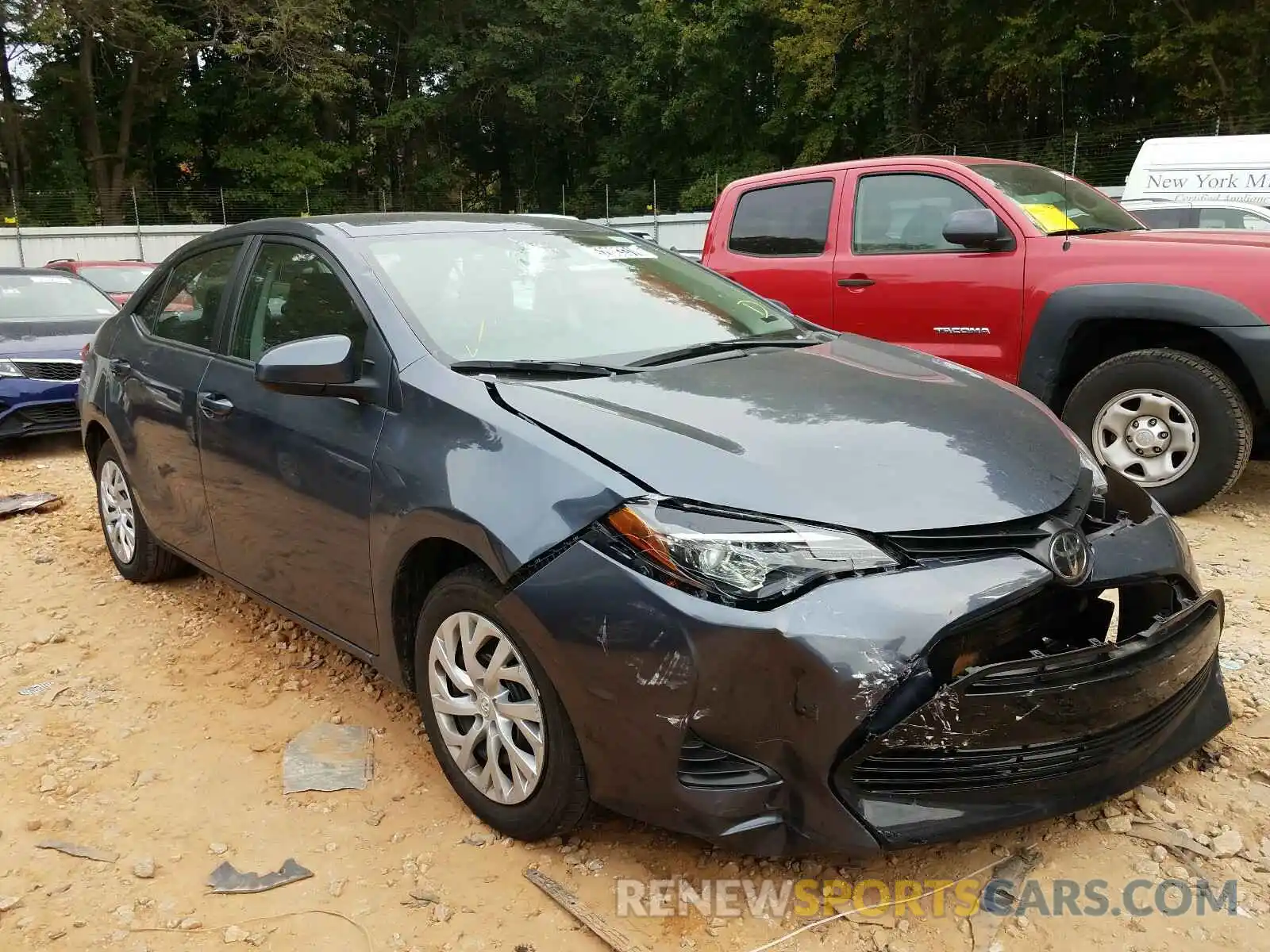 1 Photograph of a damaged car 5YFBURHE2KP934848 TOYOTA COROLLA 2019