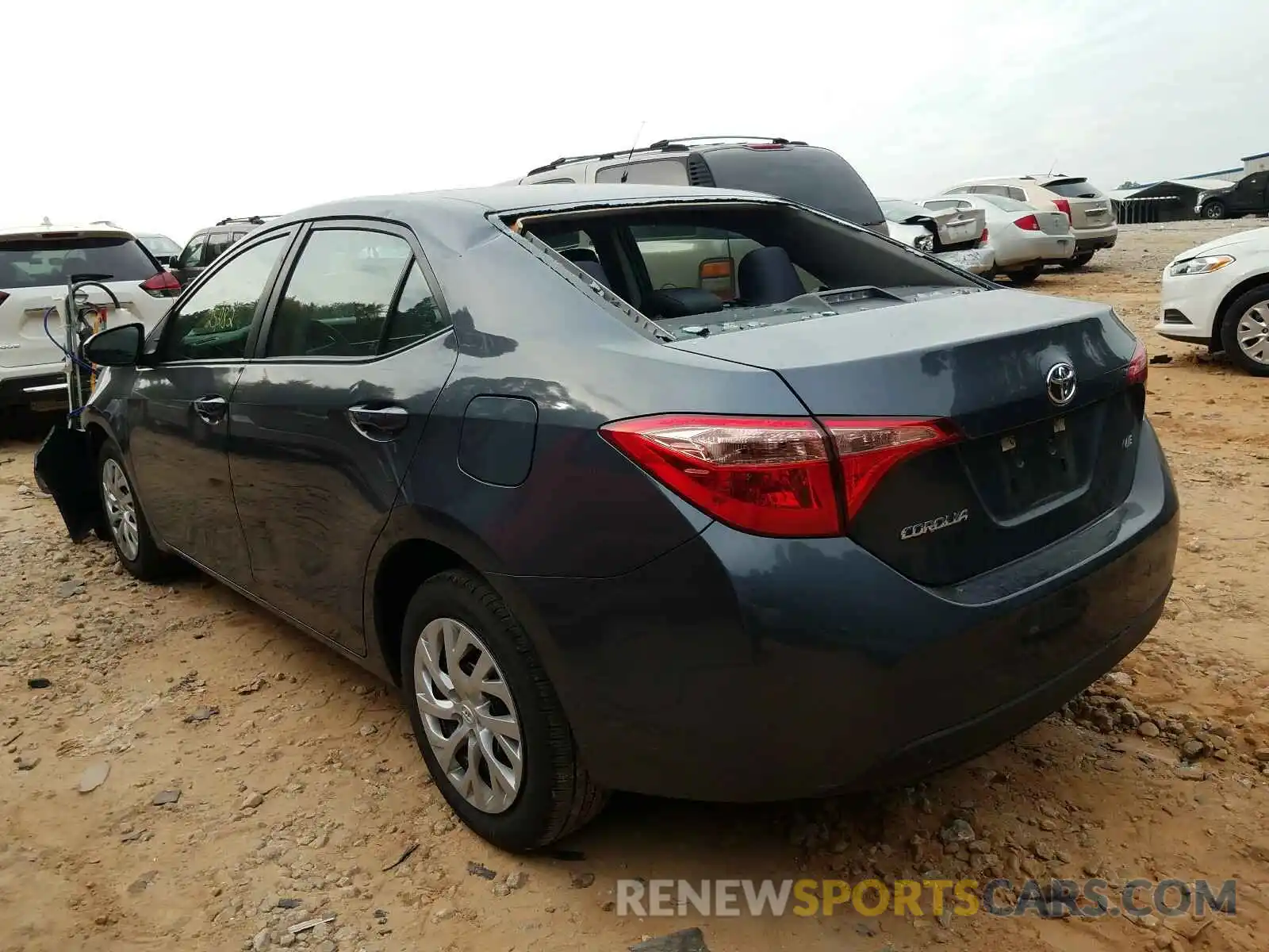 3 Photograph of a damaged car 5YFBURHE2KP934848 TOYOTA COROLLA 2019