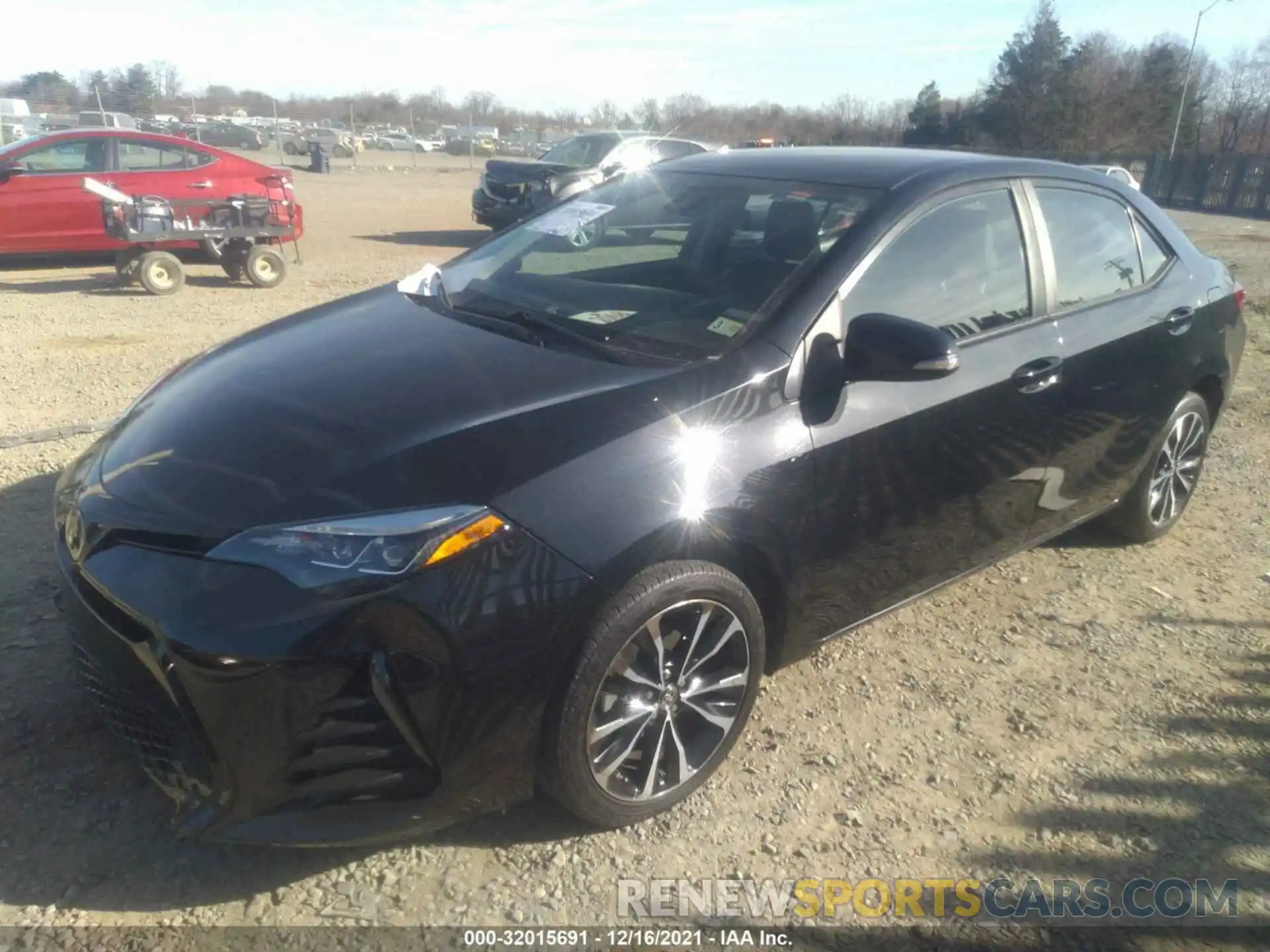 2 Photograph of a damaged car 5YFBURHE2KP935174 TOYOTA COROLLA 2019