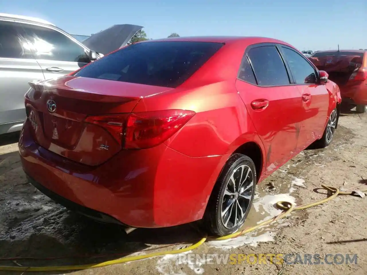 4 Photograph of a damaged car 5YFBURHE2KP935241 TOYOTA COROLLA 2019