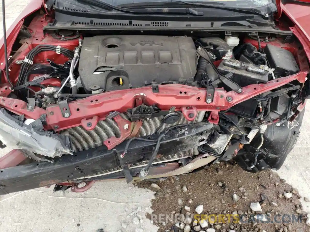 7 Photograph of a damaged car 5YFBURHE2KP936034 TOYOTA COROLLA 2019