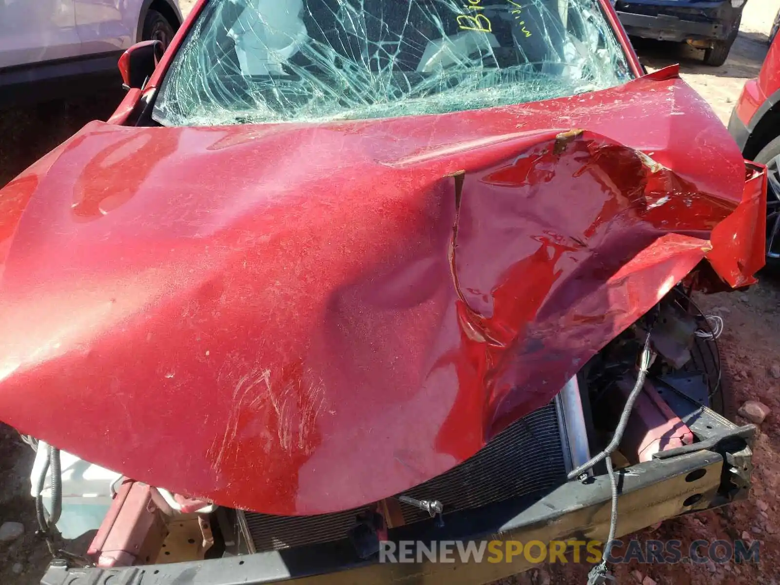 7 Photograph of a damaged car 5YFBURHE2KP936132 TOYOTA COROLLA 2019