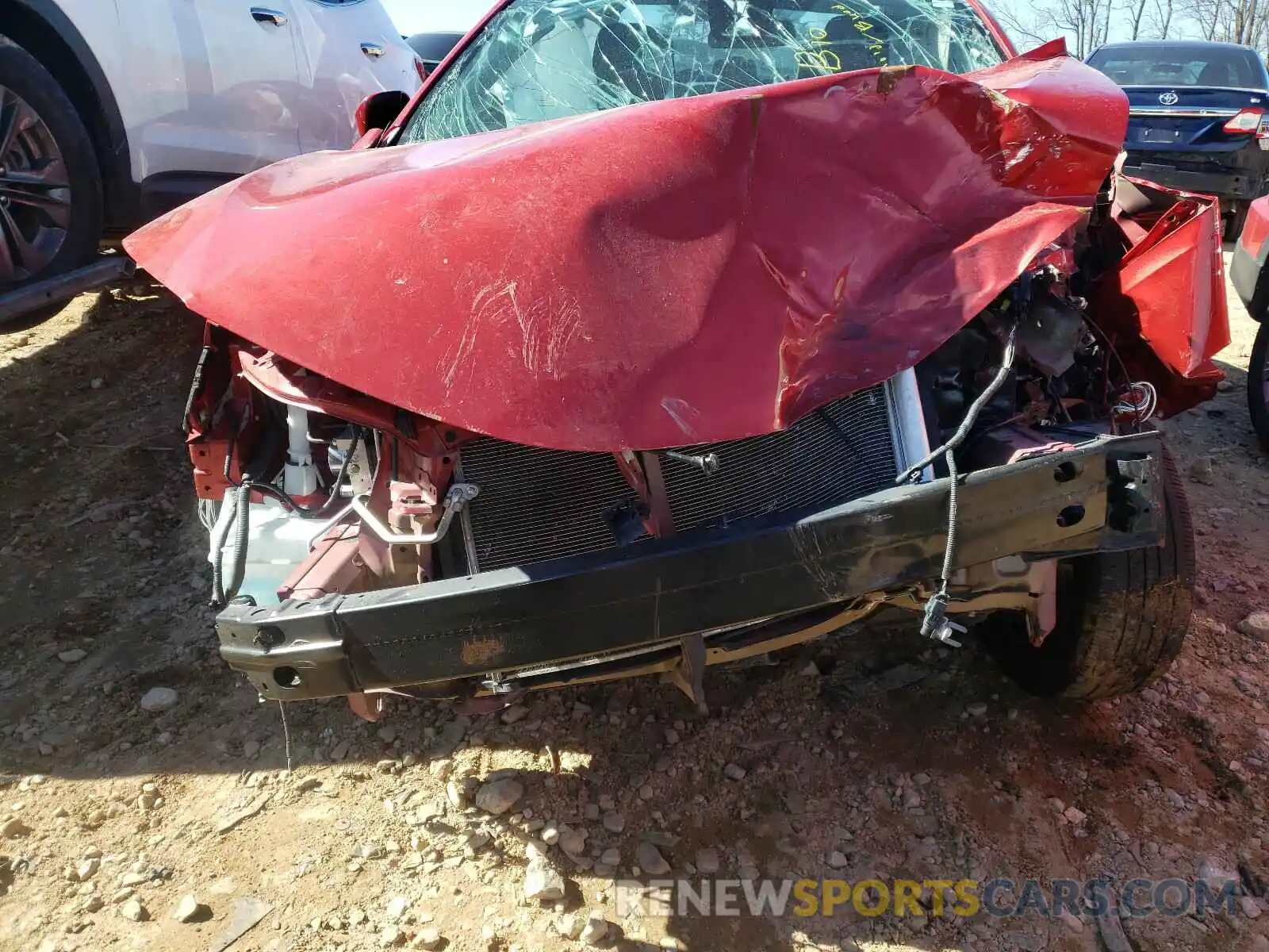 9 Photograph of a damaged car 5YFBURHE2KP936132 TOYOTA COROLLA 2019