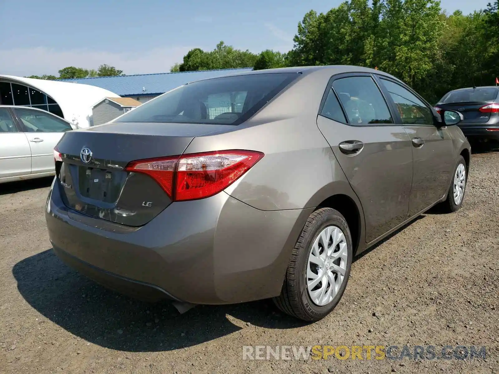 4 Photograph of a damaged car 5YFBURHE2KP937197 TOYOTA COROLLA 2019