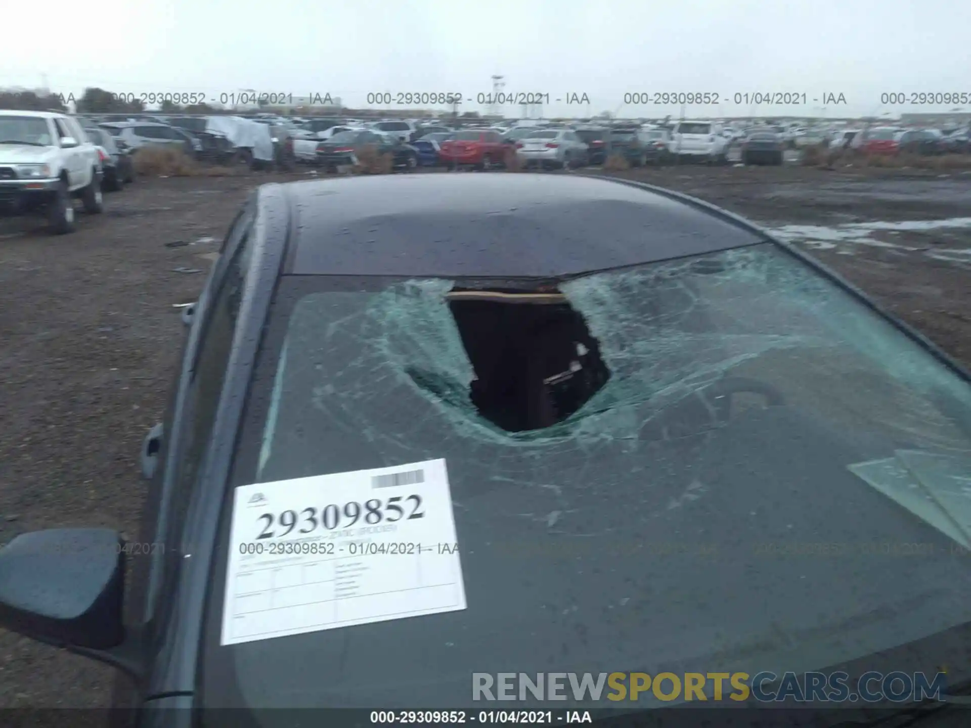 6 Photograph of a damaged car 5YFBURHE2KP937491 TOYOTA COROLLA 2019