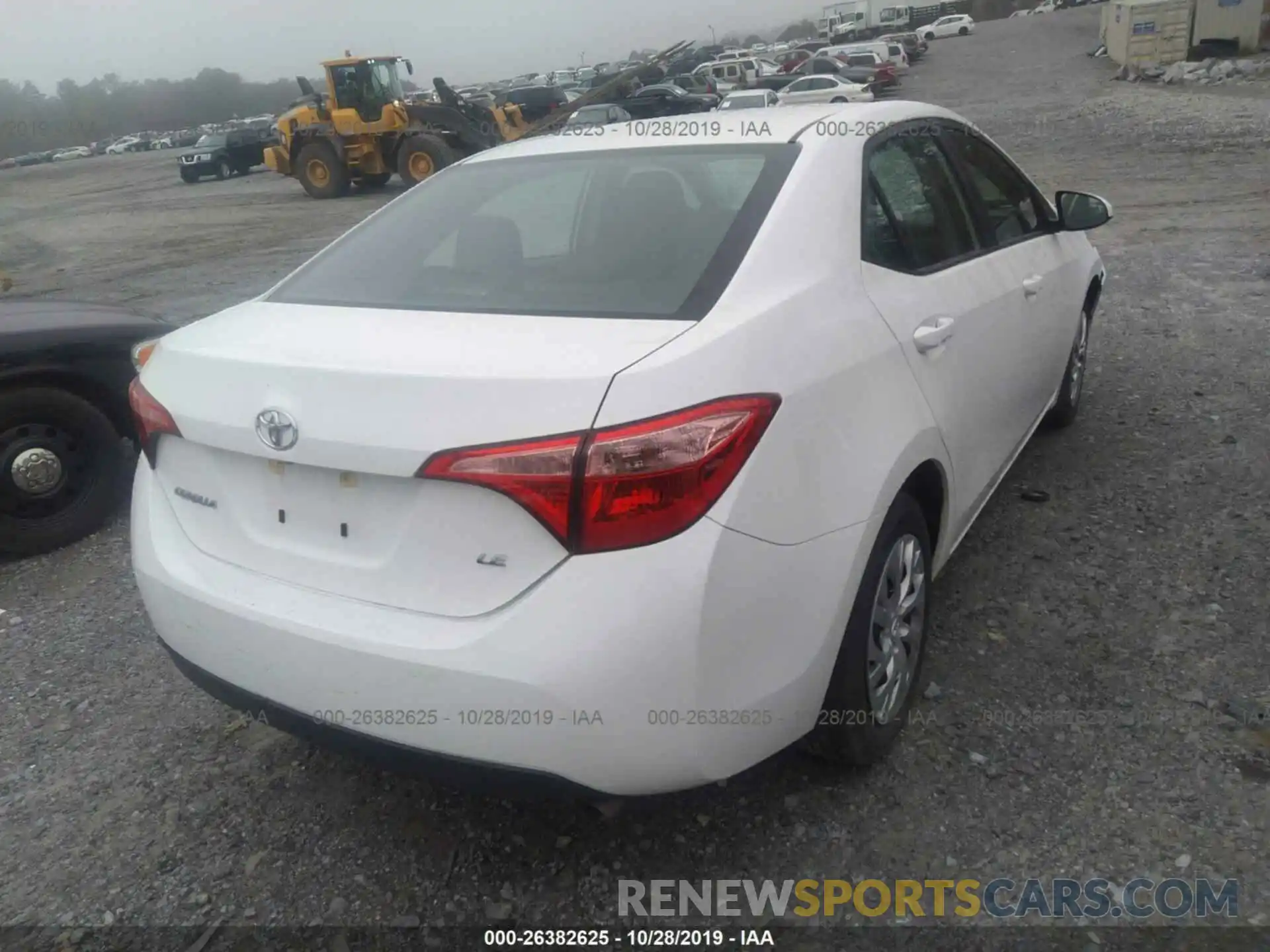 4 Photograph of a damaged car 5YFBURHE2KP937829 TOYOTA COROLLA 2019