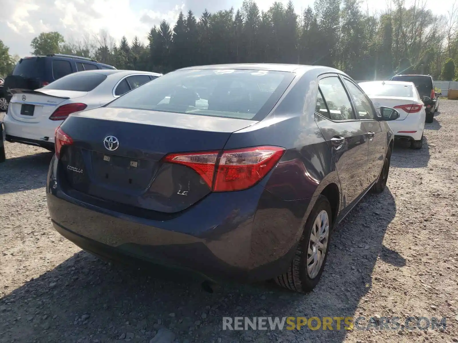 4 Photograph of a damaged car 5YFBURHE2KP937863 TOYOTA COROLLA 2019