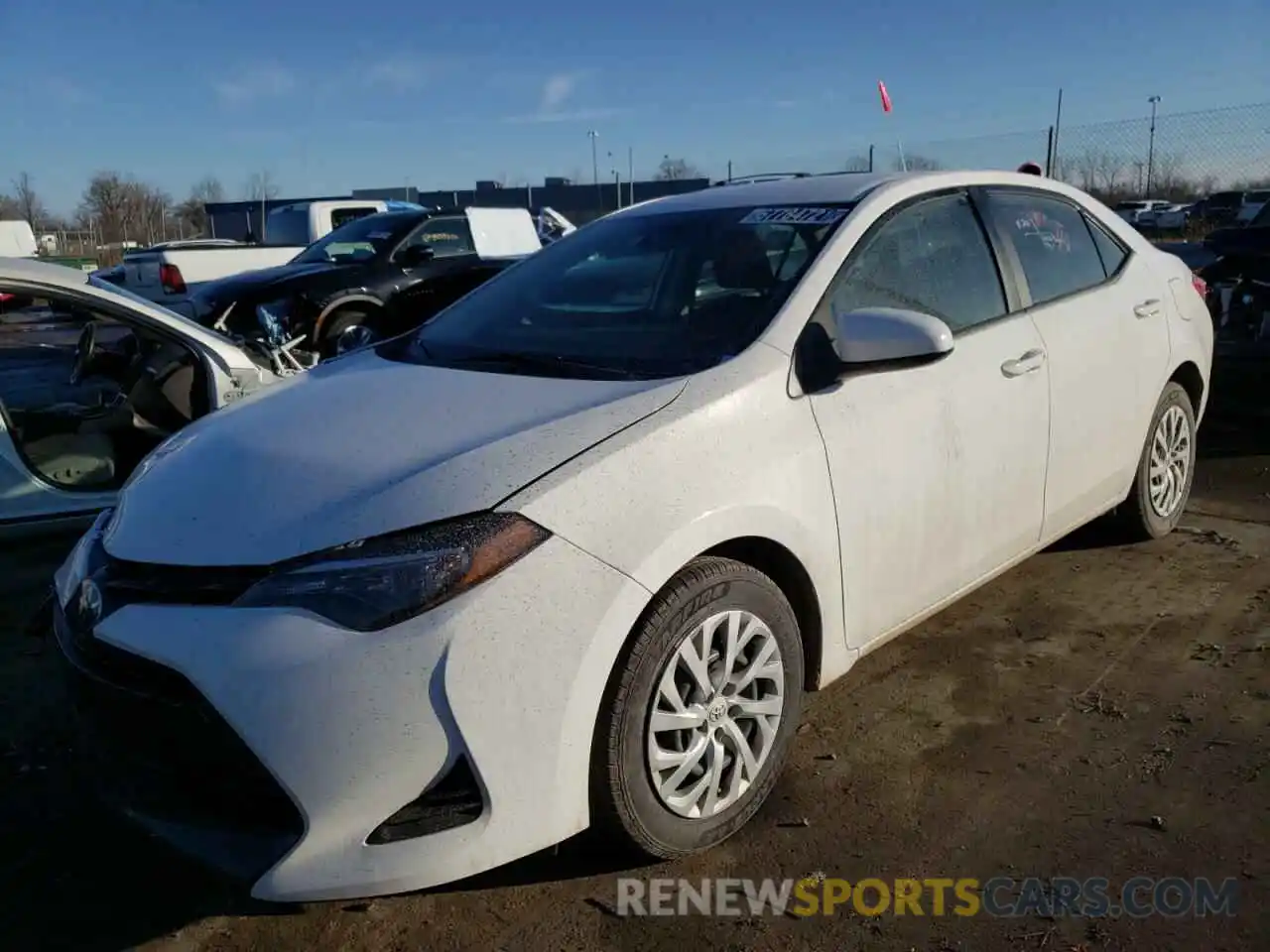 2 Photograph of a damaged car 5YFBURHE2KP937880 TOYOTA COROLLA 2019