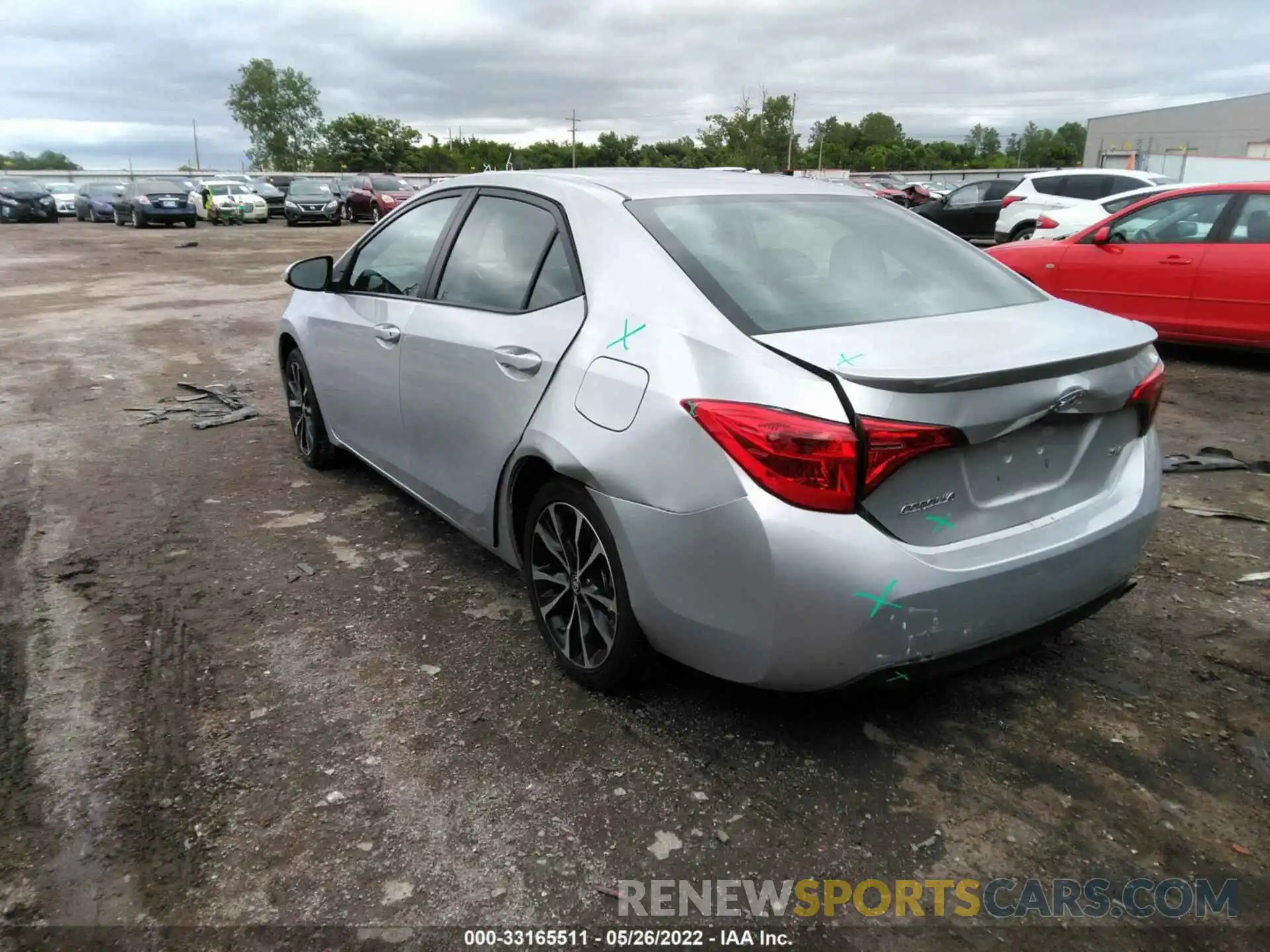 3 Photograph of a damaged car 5YFBURHE2KP937930 TOYOTA COROLLA 2019