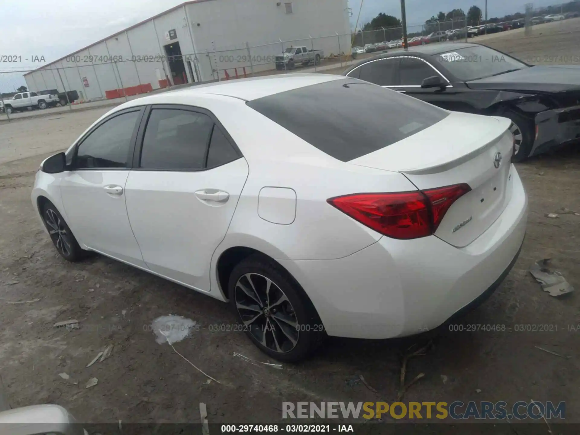 3 Photograph of a damaged car 5YFBURHE2KP938317 TOYOTA COROLLA 2019